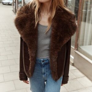 H&M Biker Jacket With Collar | BRAND NEW